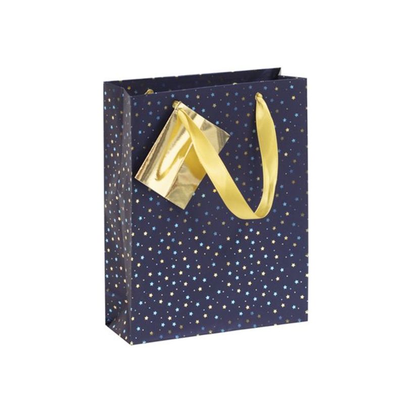 3329682128961-Clairefontaine Premium - Sac cadeau - 17 x 6 x 22 cm - bleu nuit-P_405156681_1-0
