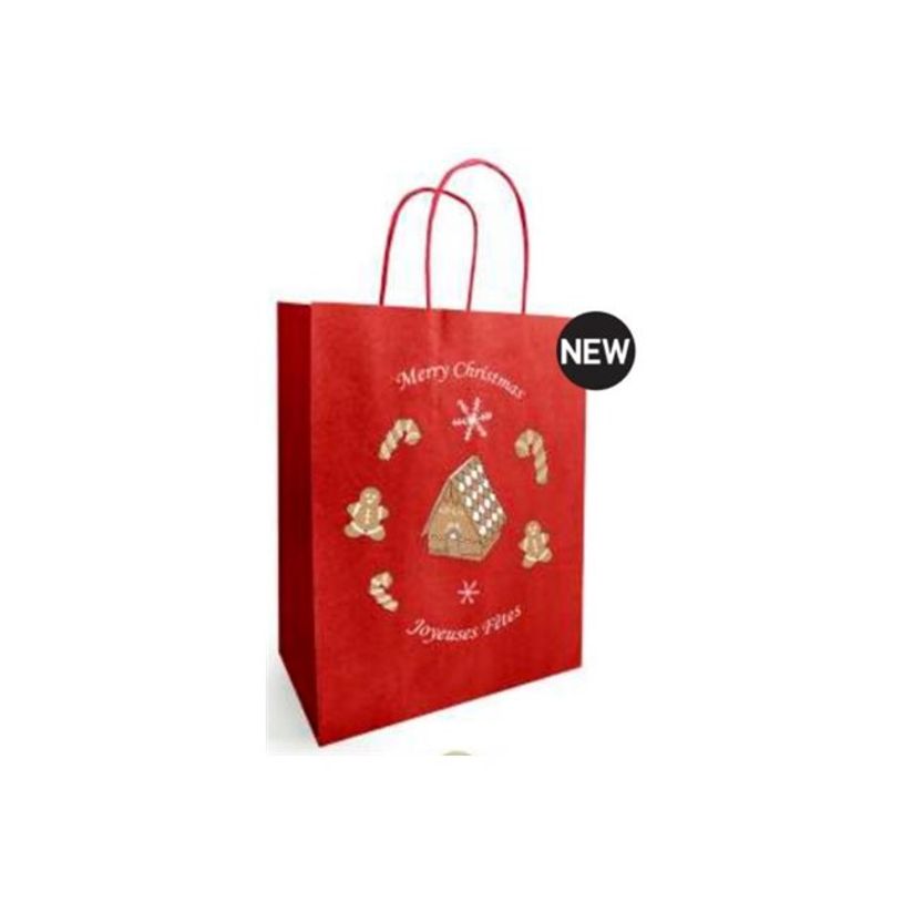 3281650577624-Créastyl Kraft Fantaisie - 50 Sacs cadeau kraft - poignées torsadées - 18 cm x 8 cm x 2-P_405156729_1-0