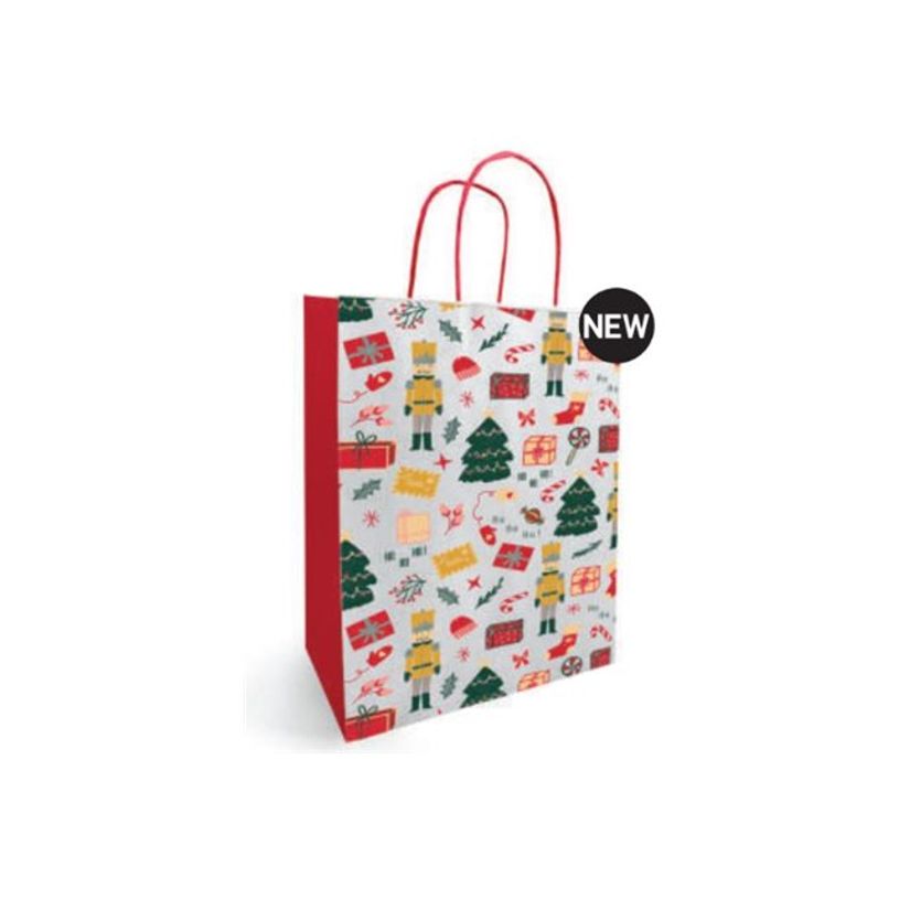 3281650577549-50 sacs cadeau Kraft - poignées torsadées - 23 cm x 12 cm x 30 cm - noella-P_405156732_2-1