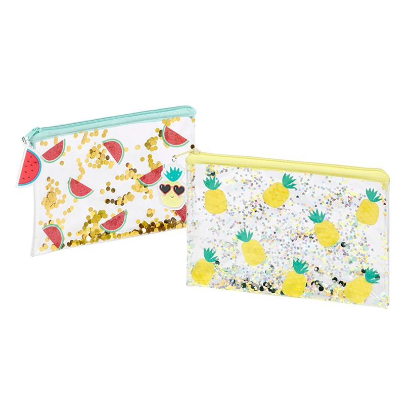 3135258453807-Pochette plate Tutti Frutti Happiness - 1 compartiment - 2 modèles disponibles - Viquel-P_405156759_1-0