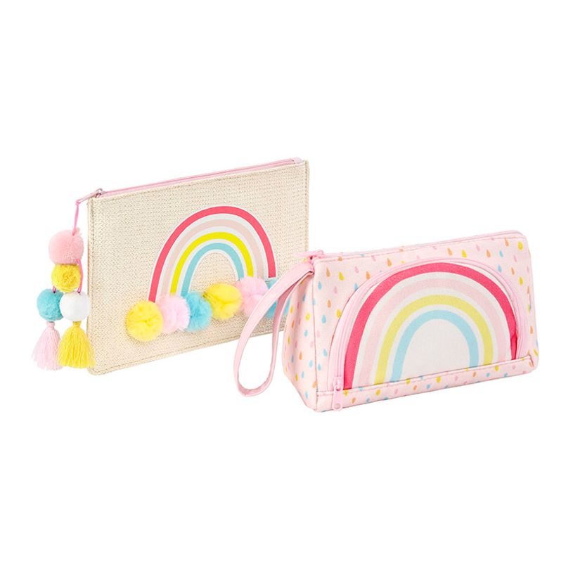 3135258463806-Trousse Colourful Happiness - 1 compartiment - 2 modèles disponibles - Viquel-P_405156760_1-0