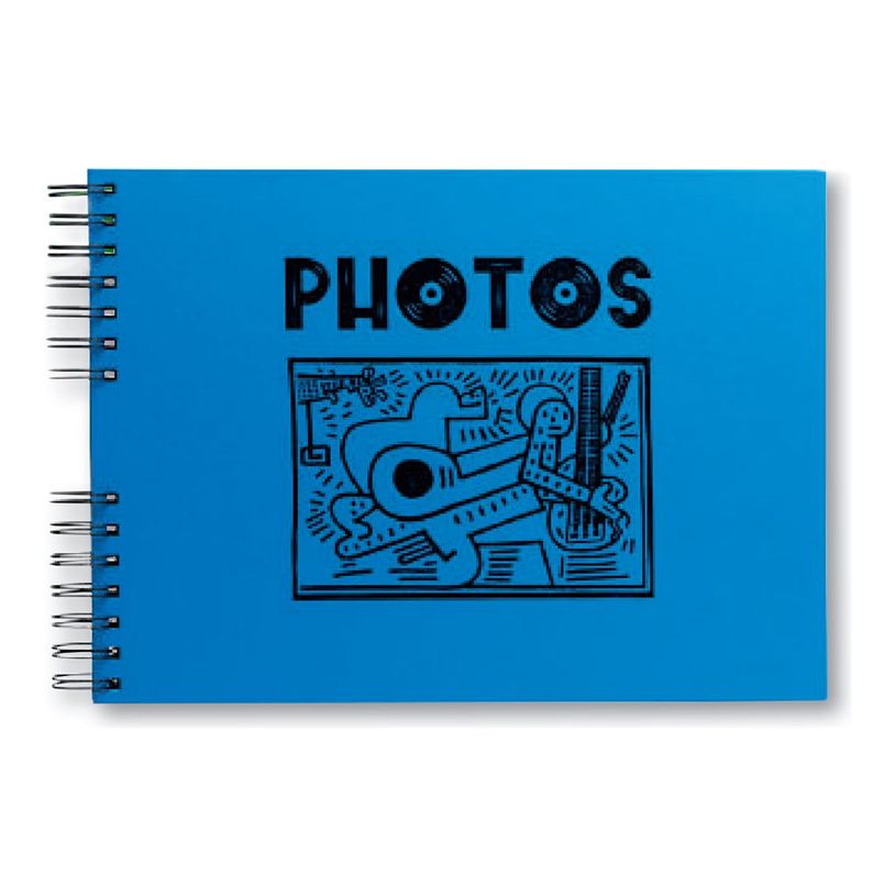 3130630167853-Exacompta Musicart - Album photo spiralé - 50 pages - 32 x 22 cm - bleu-P_405156847_1-0