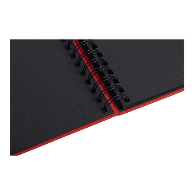 3130630151838-Exacompta Musicart - Album photo spiralé - 50 pages - 23 x 16 cm - rouge-P_405156848_3-2