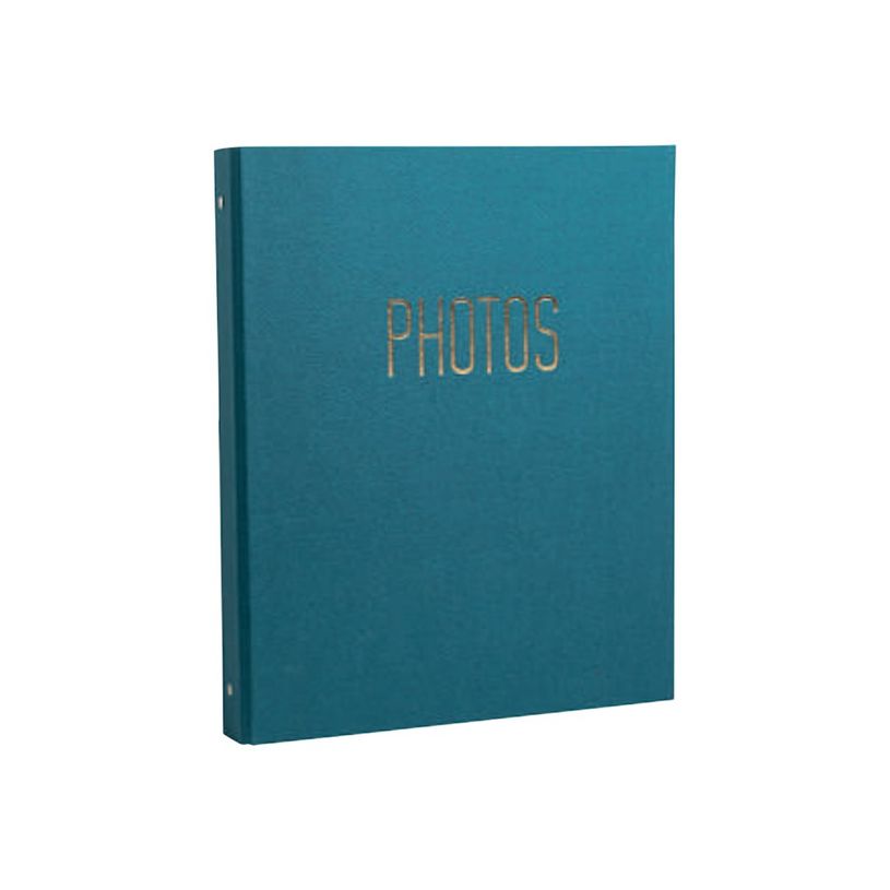 3130630176039-Exacompta OfficeByMe - Album photo classeur - 60 pages noires - bleu canard-P_405156866_1-0