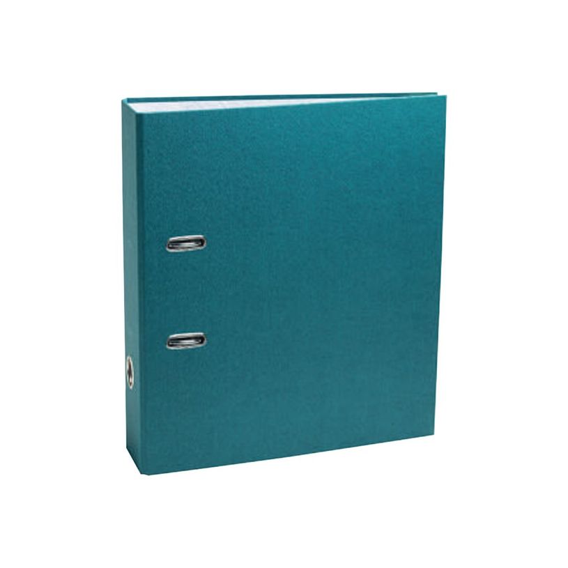 3130630536031-Exacompta OfficeByMe - Classeur à levier - Dos 80 mm - A4 - bleu canard-P_405156872_1-0