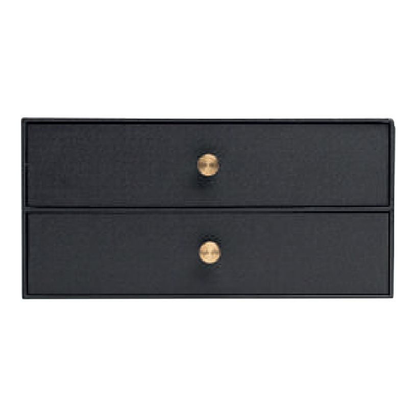 3130630306016-Exacompta OfficeByMe - Module de classement 2 tiroirs - pour A4+ - noir-P_405156876_1-0