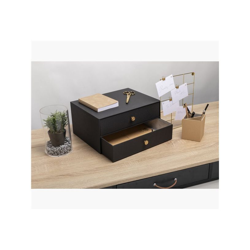 3130630306016-Exacompta OfficeByMe - Module de classement 2 tiroirs - pour A4+ - noir-P_405156876_6-6