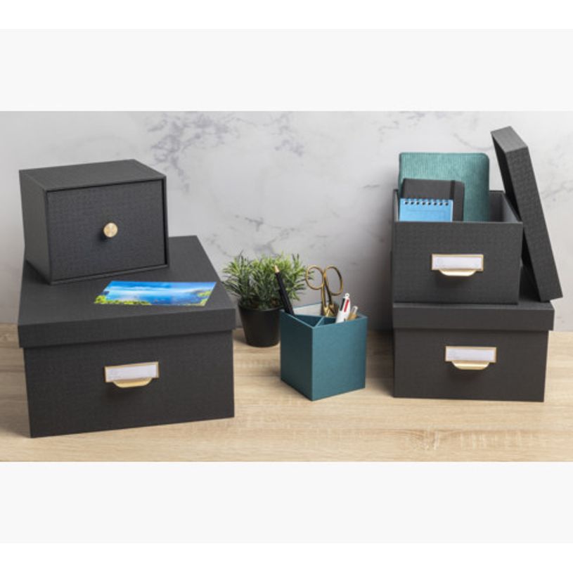 3130630796015-Exacompta OfficeByMe - Lot de 3 boîtes de rangement - noir-P_405156882_2-1