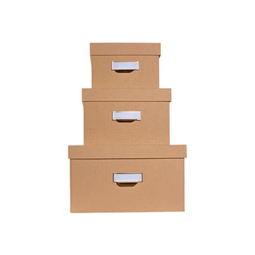 3130630796022-Exacompta OfficeByMe - Lot de 3 boîtes de rangement - beige-P_405156883_1-0