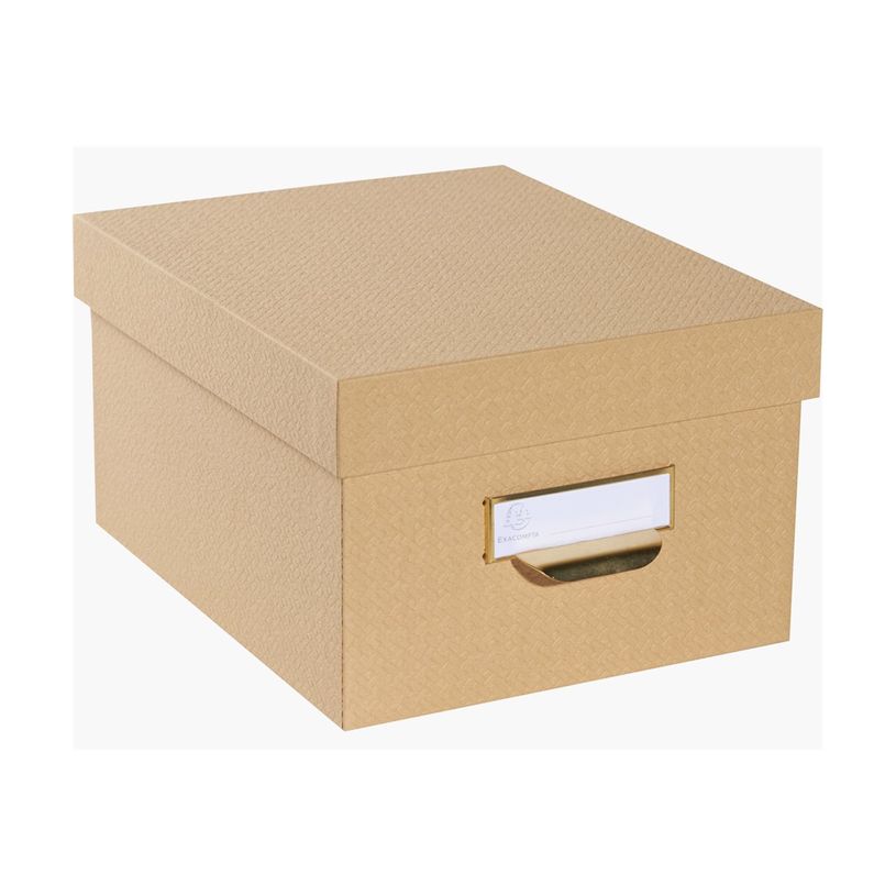 3130630796022-Exacompta OfficeByMe - Lot de 3 boîtes de rangement - beige-P_405156883_10-6