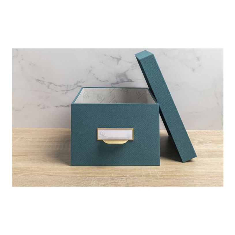 3130630796039-Exacompta OfficeByMe - Lot de 3 boîtes de rangement - bleu canard-P_405156884_9-8
