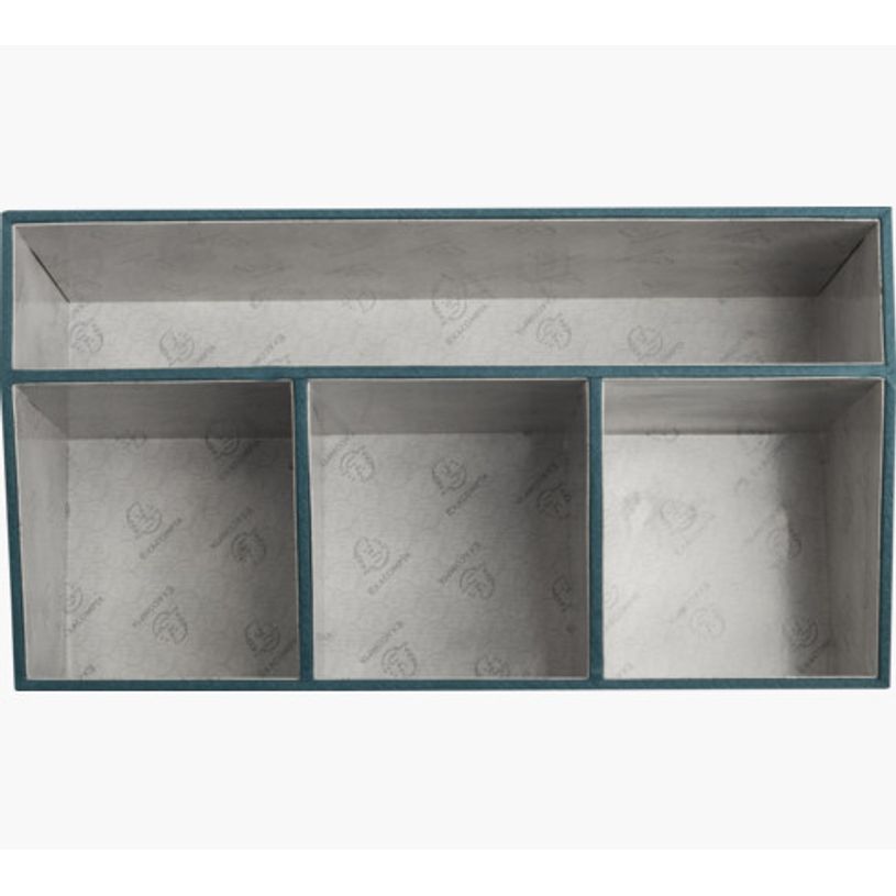 3130630686033-Exacompta OfficeByMe - Organiseur de bureau 4 compartiments - bleu canard-P_405156887_4-2