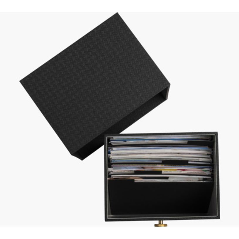 3130630786016-Exacompta OfficeByMe - Boîte à photos/fiches A6 - 1 tiroir - 4 intercalaires - noir-P_405156894_5-4