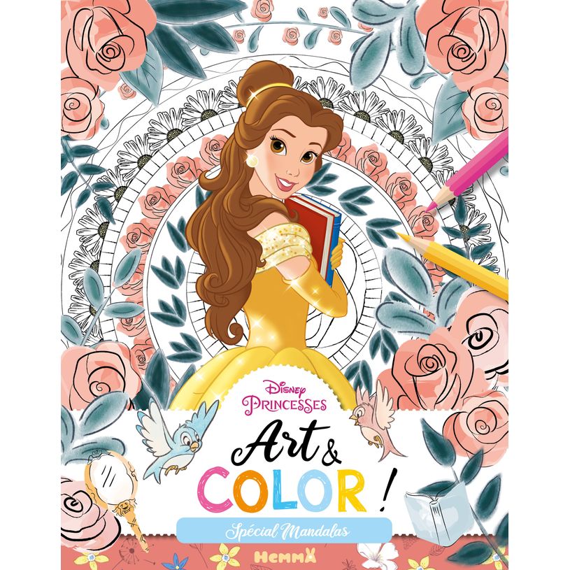 9782508056789-Disney Princesses - Art & Color - Spécial Mandalas-P_405156949_1-0