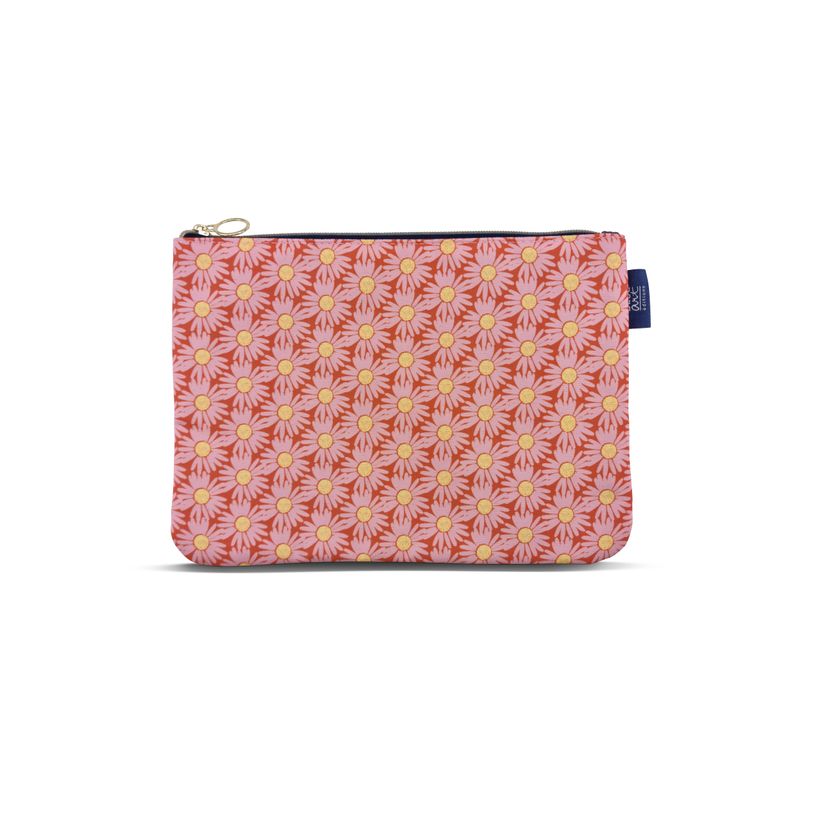 3700368758113-Grande pochette BLUE ART EDITIONS "Red Flower" 30 x 21 cm--0