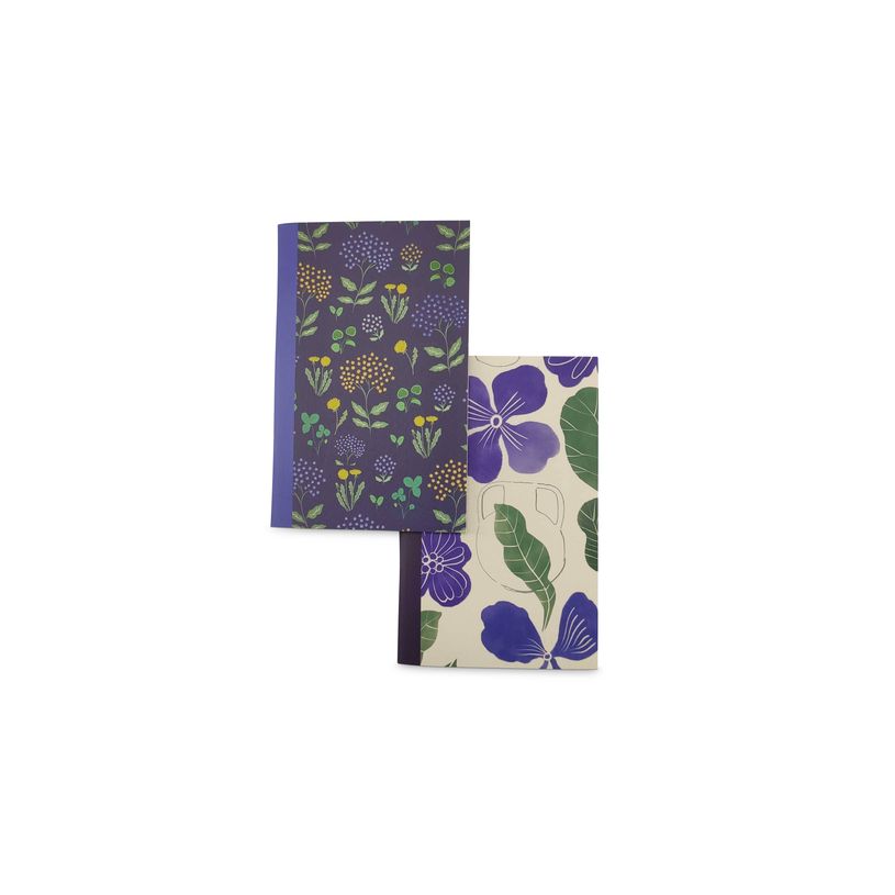 3700368757635-Lot de deux carnets BLUE ART EDITIONS "Bleuet Bloom & Pissenlit Bloom" Mr & Mme Clynk --0