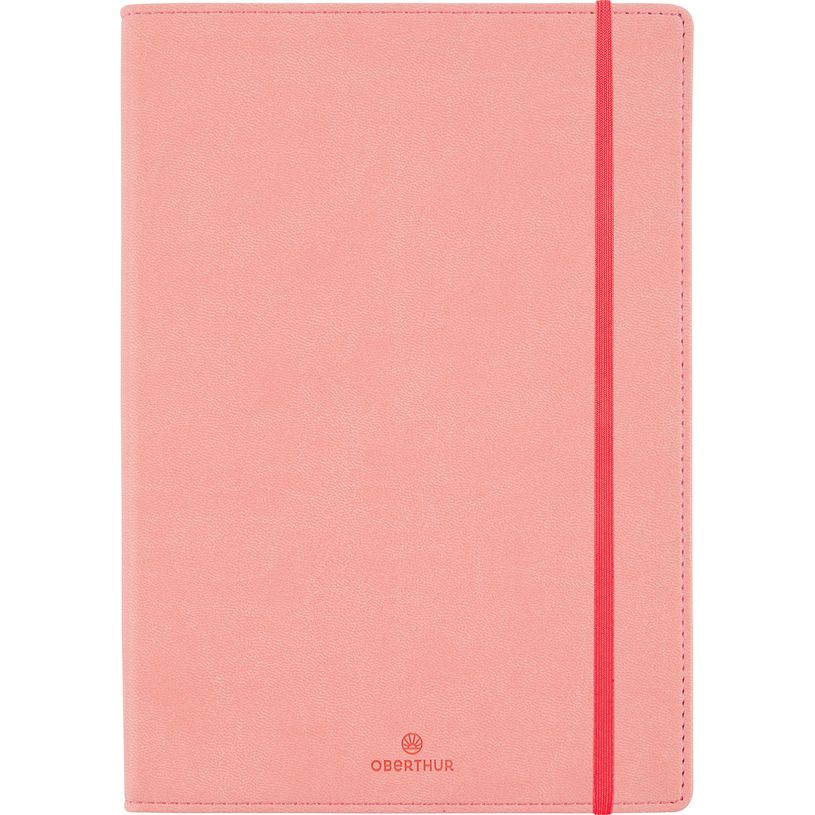 3664447157047-Carmen - carnet a5 souple ligné - 200 pages - pêche--0