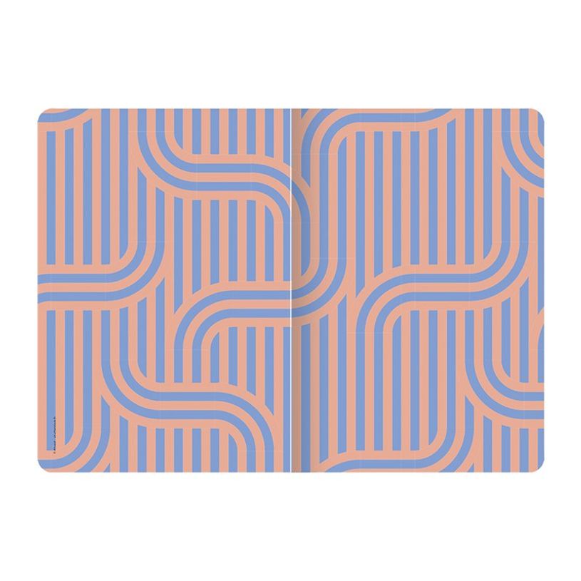 3664447151717-Oberthur Carmen - Carnet de notes souple A6 - ligné - 160 pages - bleu roi-P_405157005_1-3