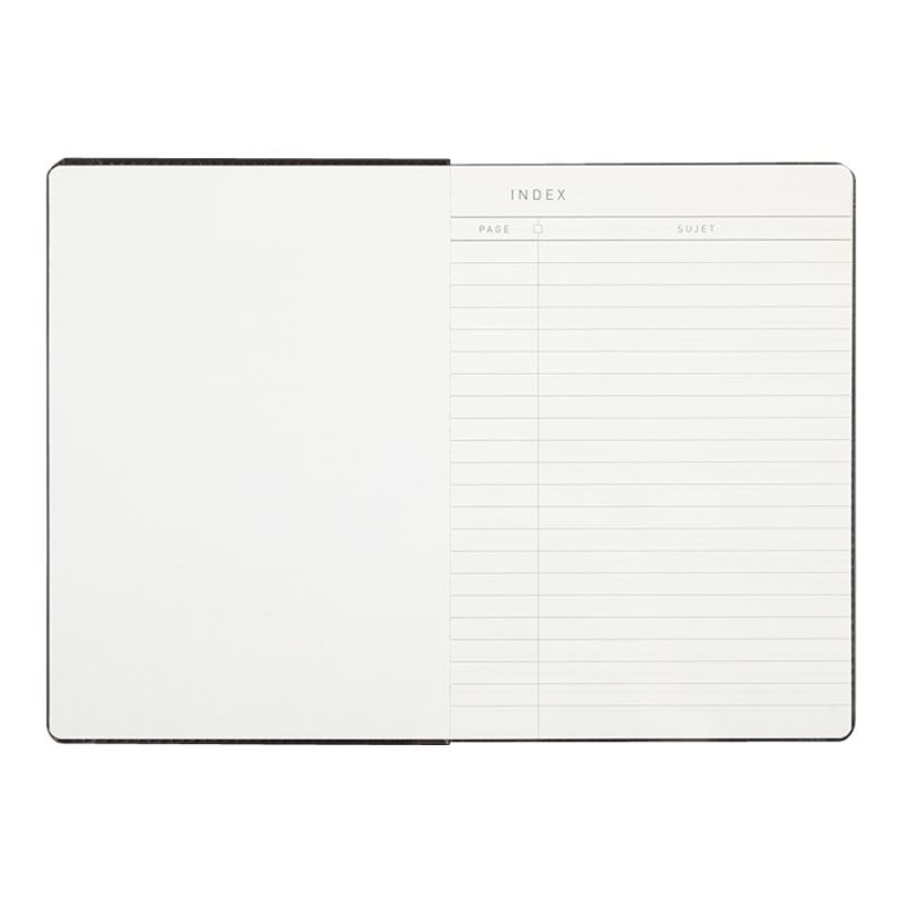 3664447151649-Oberthur Carmen - Carnet de notes souple ligné - A6 - 160 pages - bleu canard-P_405157011_2-2