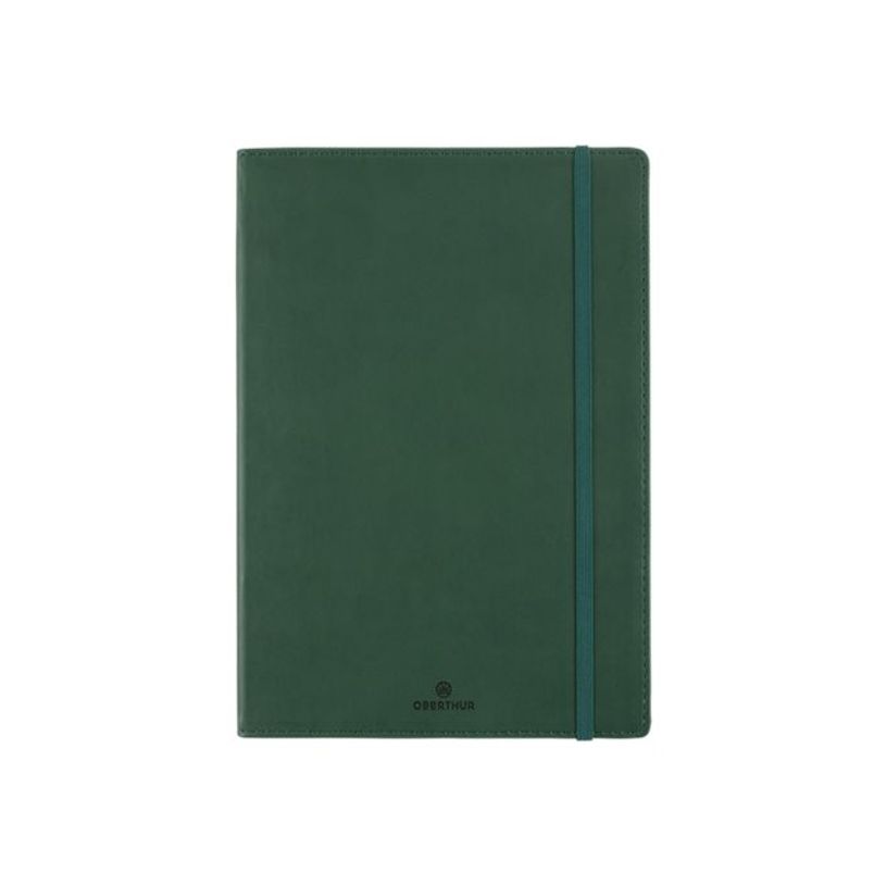 3664447151779-Oberthur Balthazar - Carnet de notes souple A6 - ligné - 160 pages - vert-P_405157020_5-0