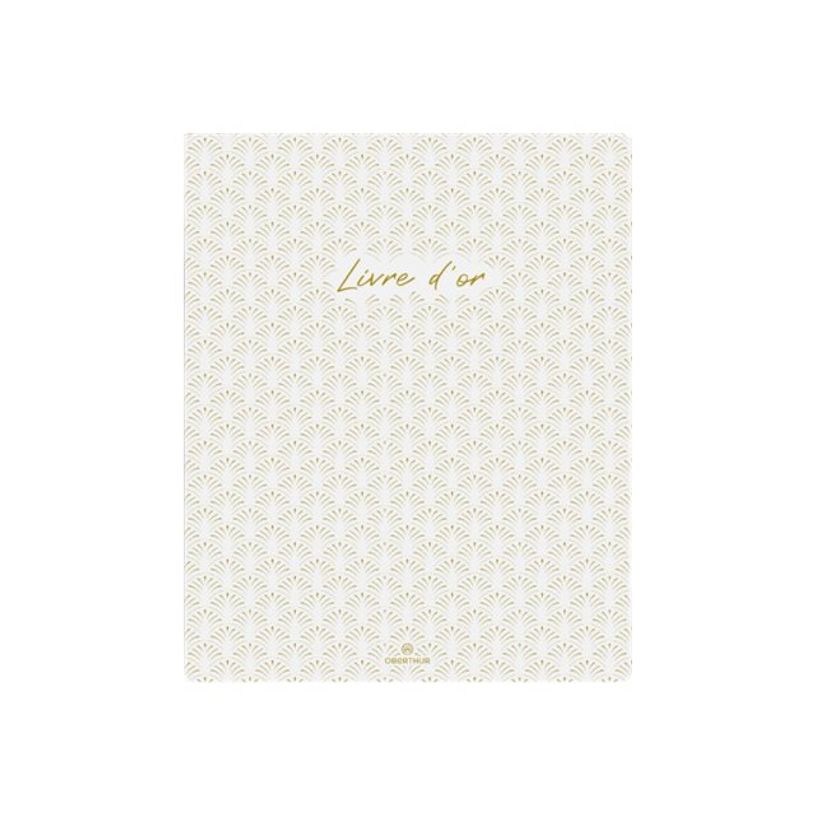 3664447158570-Oberthur Versailles - Livre d'or souple - 22 x 27 cm - 200 pages - blanc-P_405157035_1-0