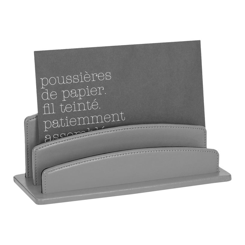 3338805009742-Quo Vadis Satiny - Trieur demi-rond 2 compartiments - 26 x 10,5 cm - gris-P_405157052_2-0