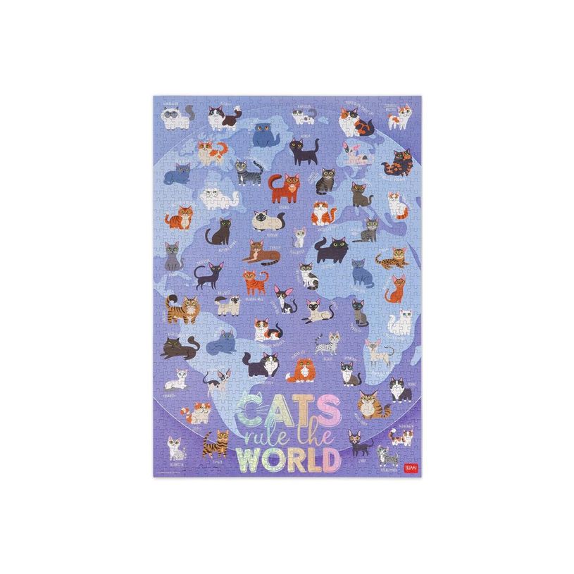 8052694001582-Legami - Puzzle 1000 pièces - Kitty-P_405157158_3-0
