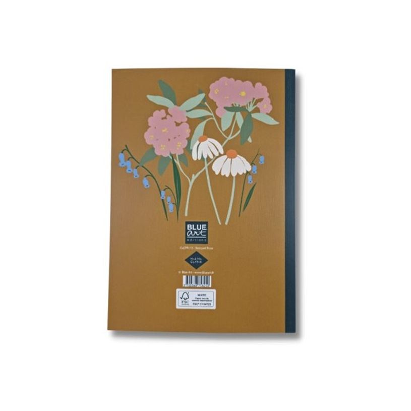 3700368758250-Blue Art Mr&Mrs Clynk Lilla - Carnet de notes A5 - ligné - 96 pages - bosquet rose-P_405157219_3-4