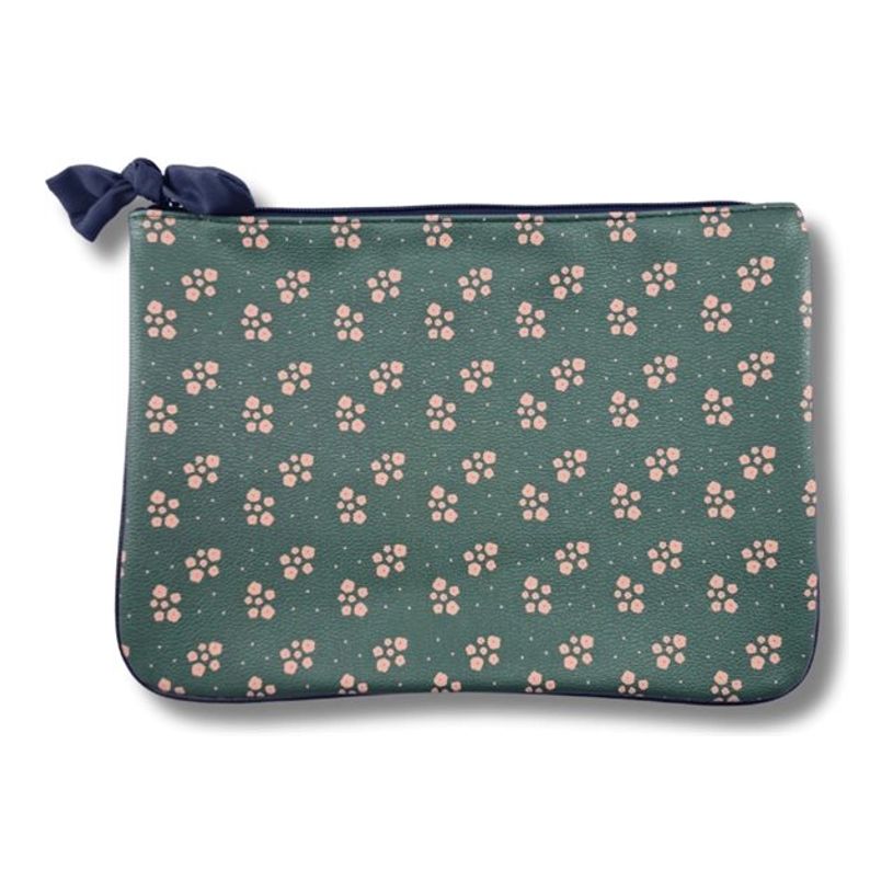 3700368757420-Blue Art Lila Mr&Mrs Clynk - Grande pochette 1 compartiment - mini fleurs-P_405157246_1-0