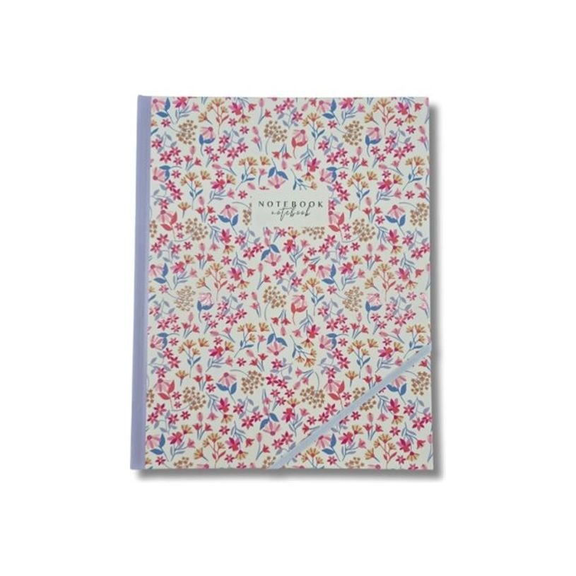 3700368757505-Blue Art Grenadine Heart - Carnet de notes uni - 19 x 25 cm - 160 pages - jardin fleuri-P_405157259_1-0