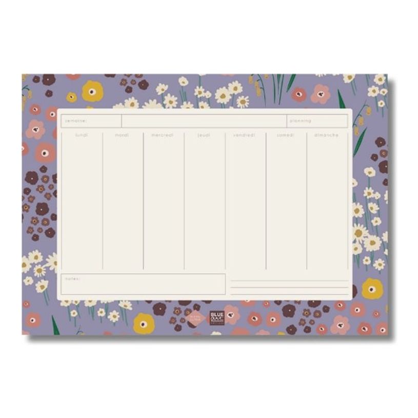 3700368757376-Blue Art Mr&Mrs Clynk Lila - Planificateur - flower garden - 52 feuilles - 19 x 27 cm-P_405157329_2-0