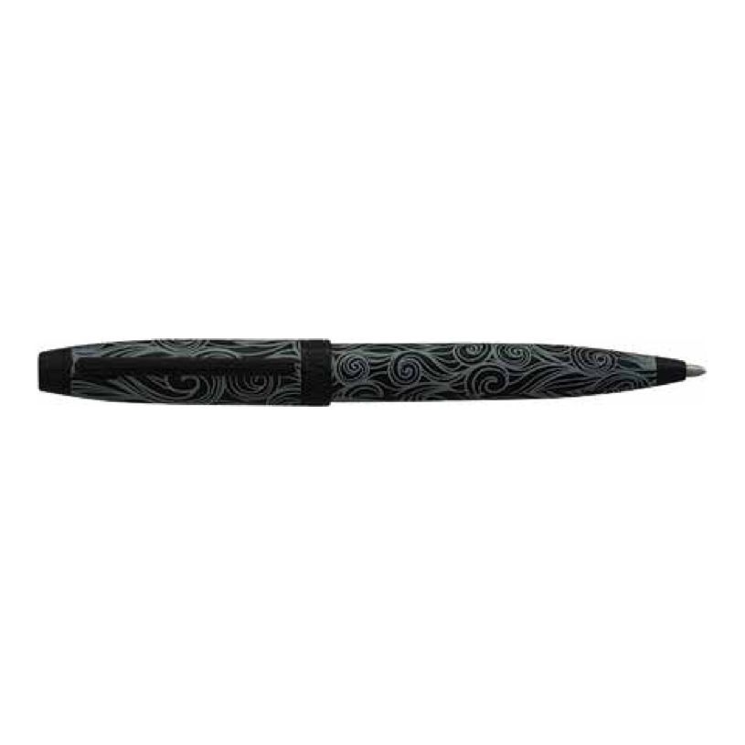 3219918252785-Enzo Varini Taormina Carena - Mini stylo à bille acier noir motif gris-P_405157359_1-0