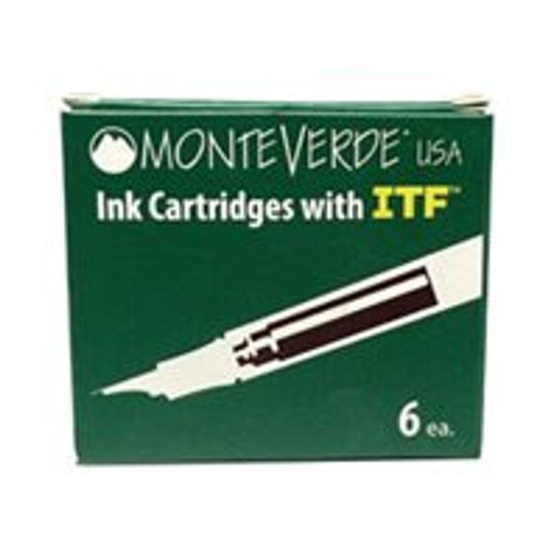 080333112076-Monteverde - Boîte de 6 cartouches d'encre - noir-P_405157488_1-0