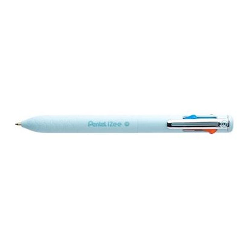 884851059642-Pentel iZee - Stylo à bille 4 couleurs - orange, rose, bleu ciel, pourpre-P_405157500_1-0