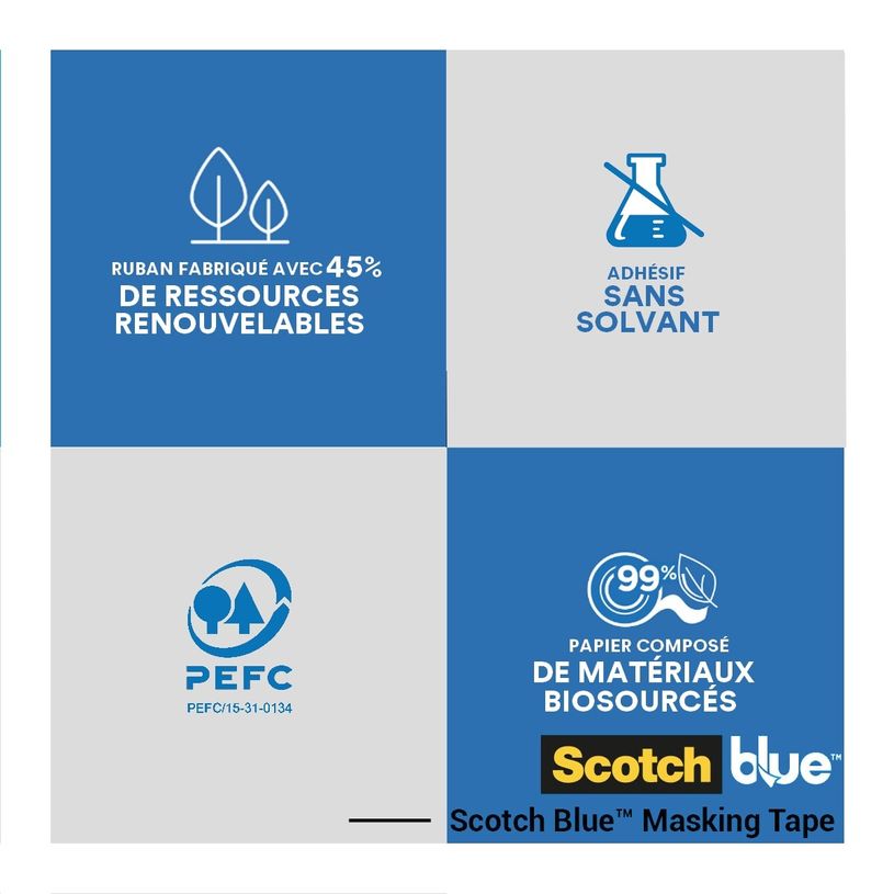 4064035070335-Scotch blue - Ruban de masquage Multi Surfaces - 36 mm x 41 m - 1 Rouleau/Emballage-P_405157899_2-1