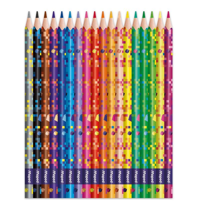 3154148622055-Maped Pixel Party - 18 Crayons de couleur en pochette carton-P_405157914_2-1