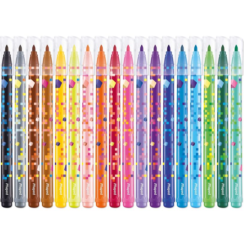 3154148454168-Maped Pixel Party - 18 Feutres en pochette carton-P_405157917_2-1