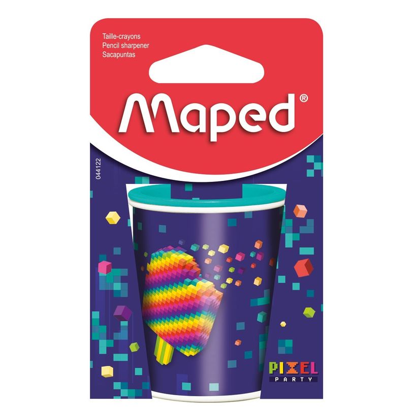 3154140441227-Maped Pixel Party - Taille-crayons canette - 2 trous (blister 100% carton) - disponible da-P_405157919_1-0