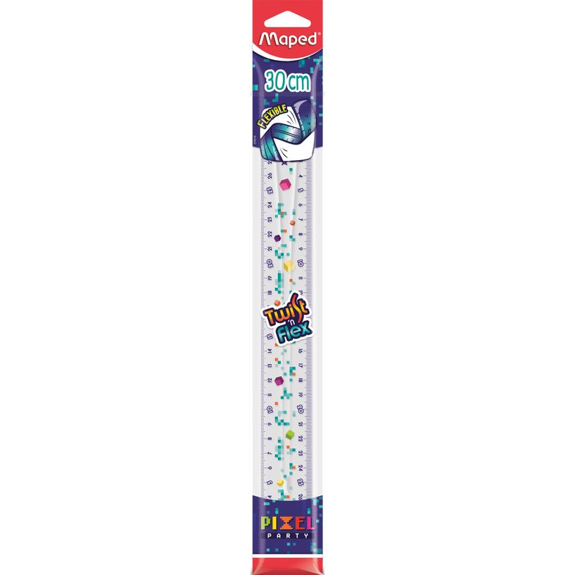 3154142793188-Maped Pixel Party Twist'n Flex - Règle plate flexible 30 cm-P_405157924_1-0