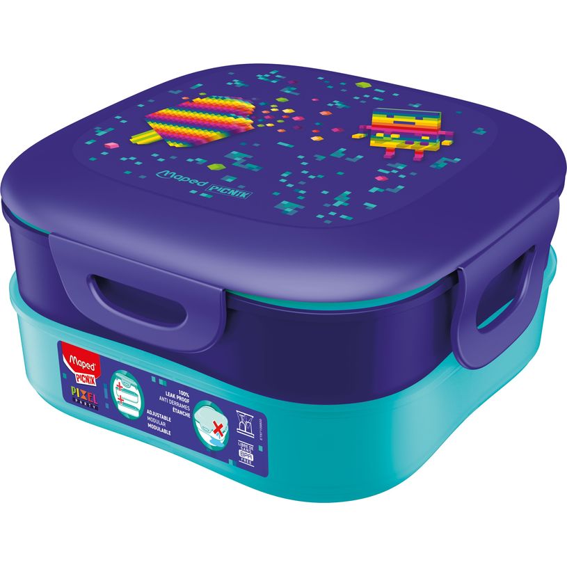 3154148710981-Maped Picnik Pixel Party - Boîte à déjeuner 3 en 1 Concept Kids-P_405157932_1-0