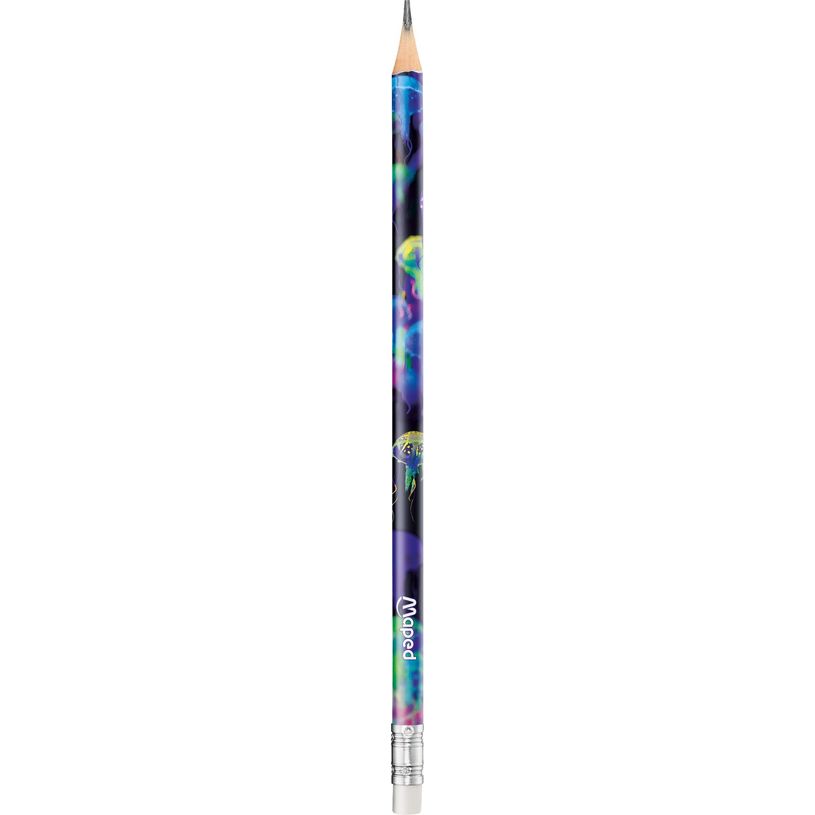 3154148518020-Maped Deepsea Paradise - Crayon graphite HB (40% de matière recyclée) - embout gomme - disponi-P_405157949_1-0