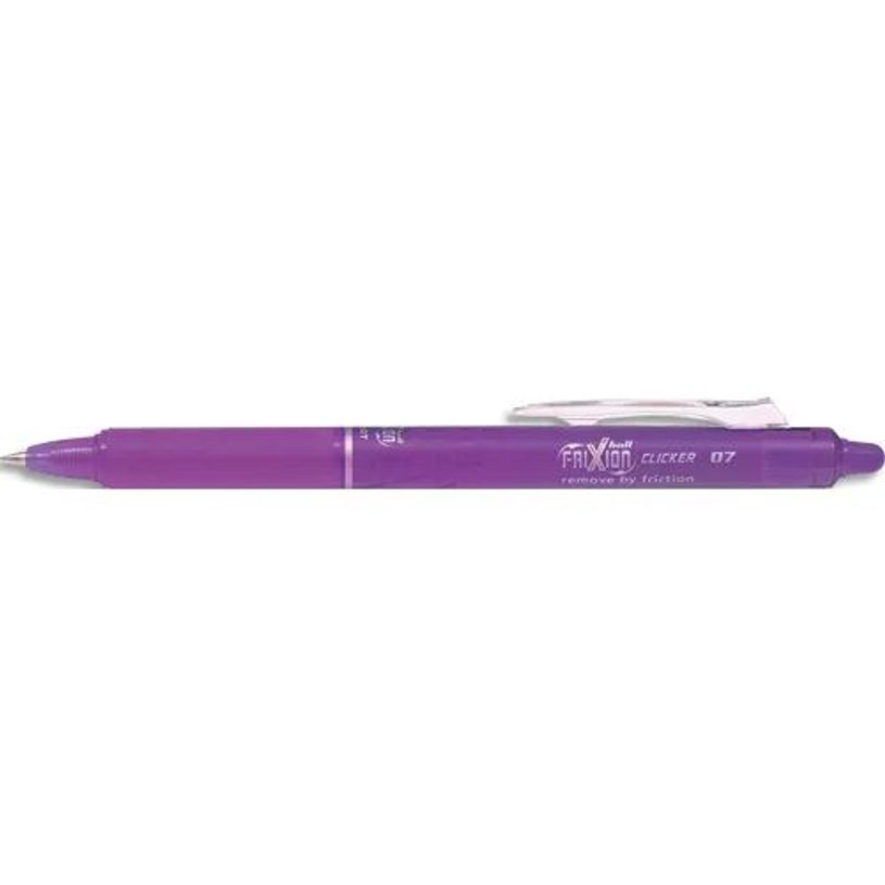 4902505664731-Pilot FriXion Ball Clicker 0.7 - stylo roller rétractable - 0.7 mm - mauve-P_405158002_1-0