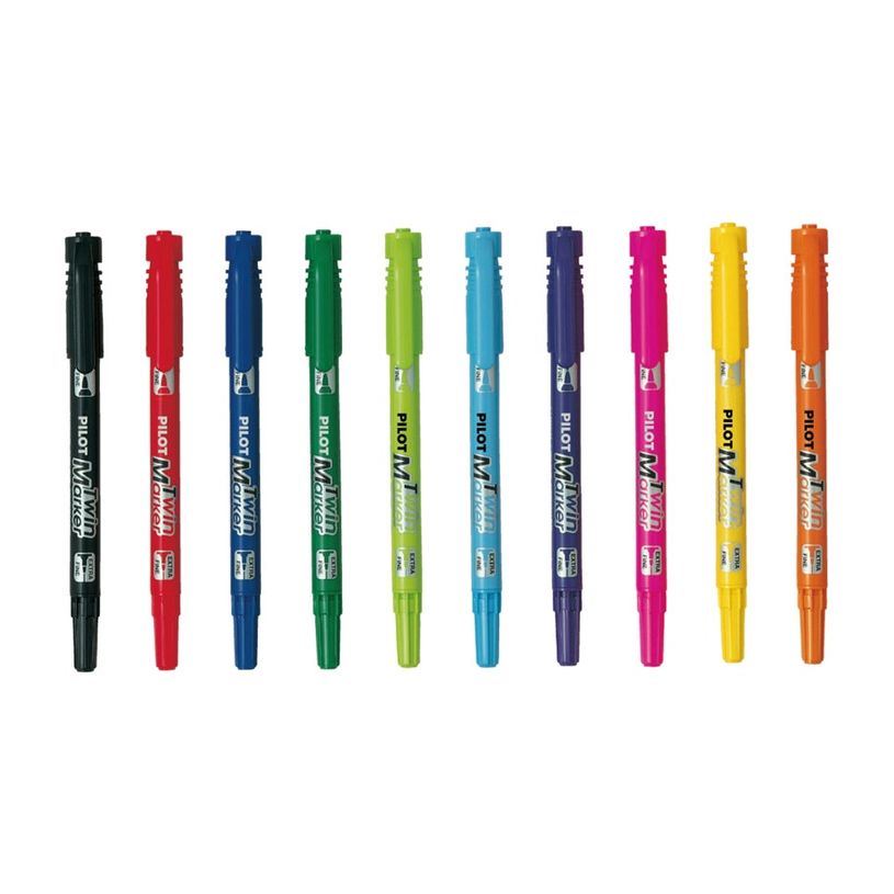 4902505169656-Pilot TWIN MARKER - Marqueur permanent - double pointe fine / extra fine - turquoise-P_405158007_2-1