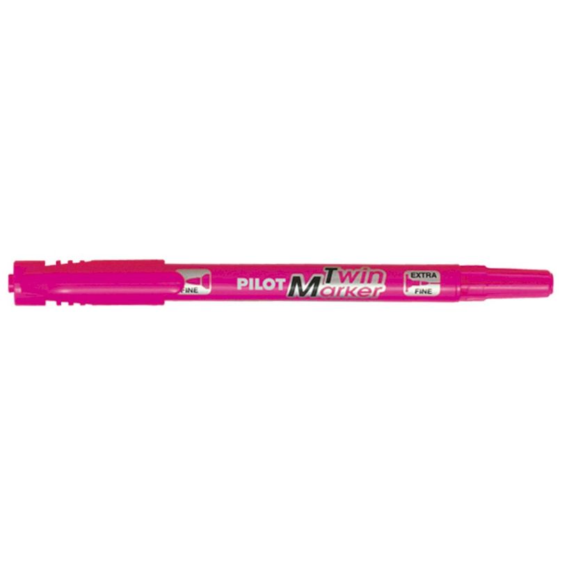 4902505169670-Pilot TWIN MARKER - Marqueur permanent - pointe fine - rose-P_405158009_1-0