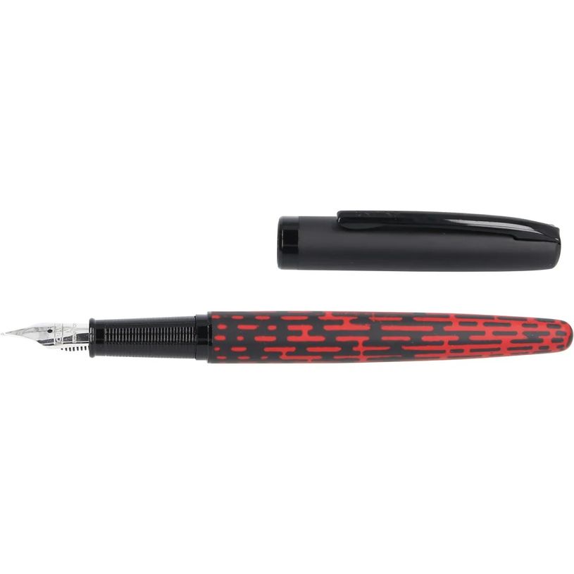 4014421346742-Online Eleganza Funky - Stylo plume - rouge-P_405158416_1-0