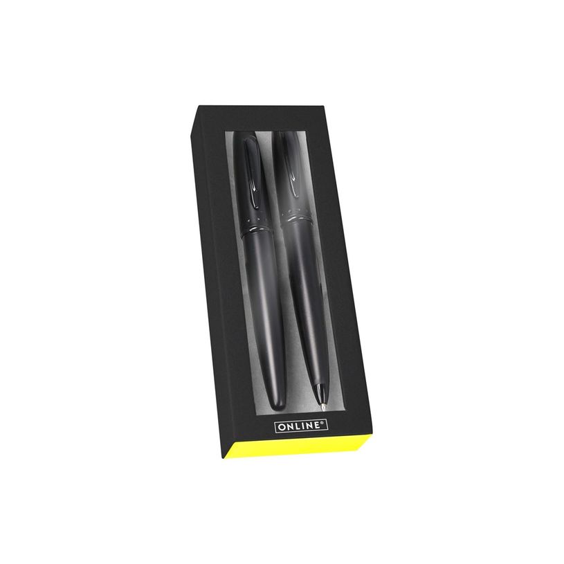 4014421214812-Online Black Cigar - Parure de stylo à bille et stylo plume - noir-P_405158463_2-1
