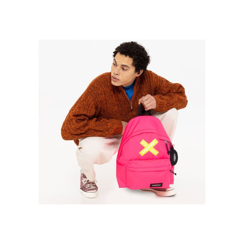 1962463182282-EASTPAK Padded Pak'r - Sac à dos - 40 cm - Bold silkscreen pink-P_405159542_3-1