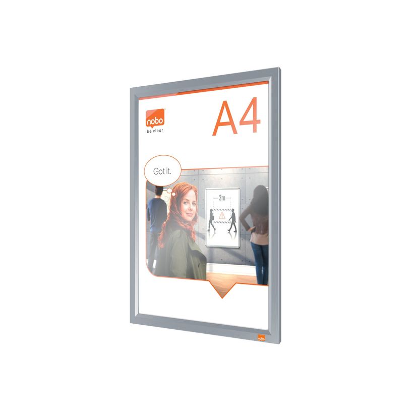 5028252620680-Nobo Impression Pro - Présentoir - montable sur mur - pour A4 - blanc, transparent-P_405159873_2-1