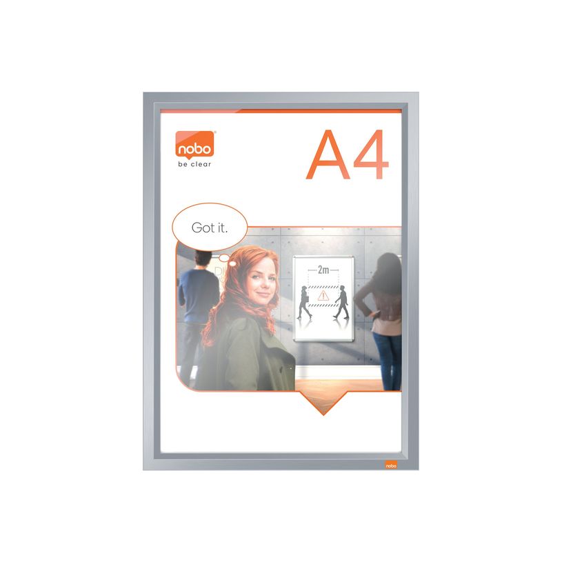 5028252620680-Nobo Impression Pro - Présentoir - montable sur mur - pour A4 - blanc, transparent-P_405159873_3-2