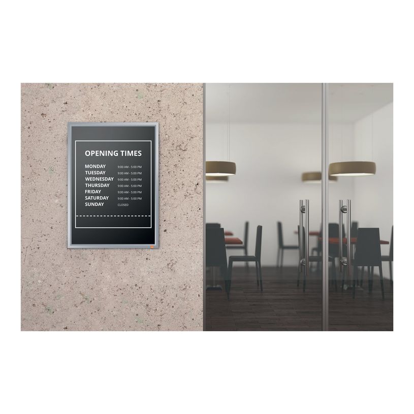 5028252620680-Nobo Impression Pro - Présentoir - montable sur mur - pour A4 - blanc, transparent-P_405159873_8-7